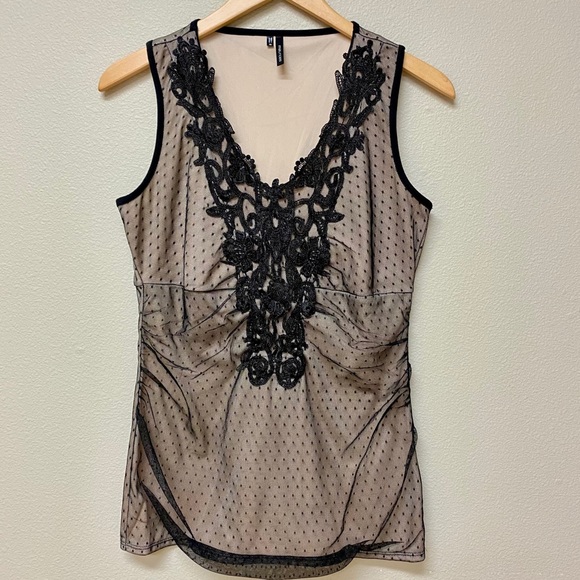 BNWOT Maurices Sleeveless Lace Top Sz M - Picture 1 of 5